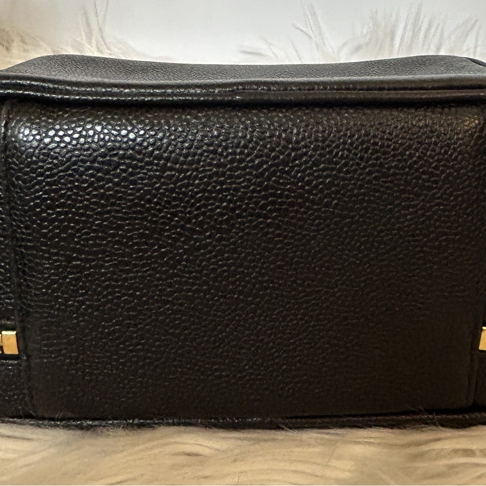 CHANEL Vanity Bag in Black Caviar Leather with Gold Hardware crossbody shoulder - Picture 8 of 11
